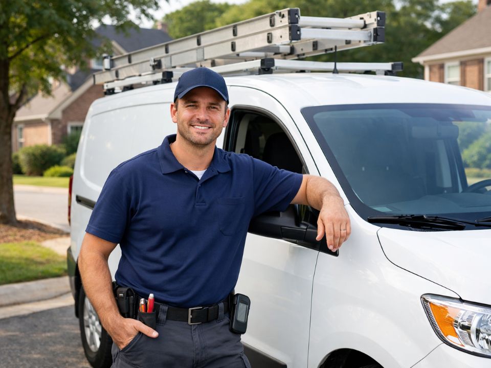 Winston-Salem Rodent Control service vehicle — locally owned and operated since 2023