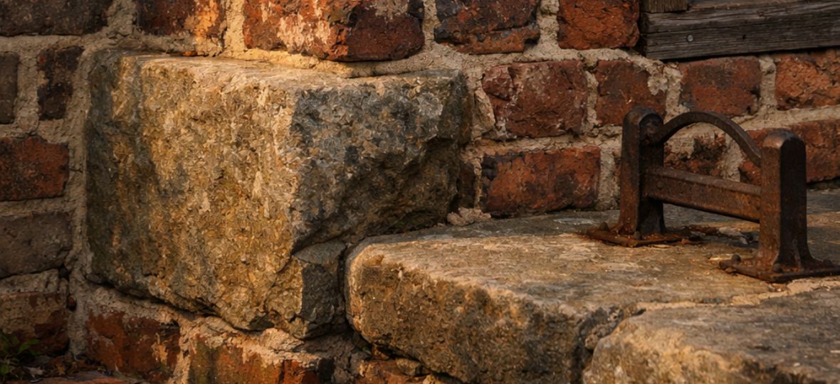 Historic Old Salem or West End brick foundation — rodent proofing without damaging original fabric